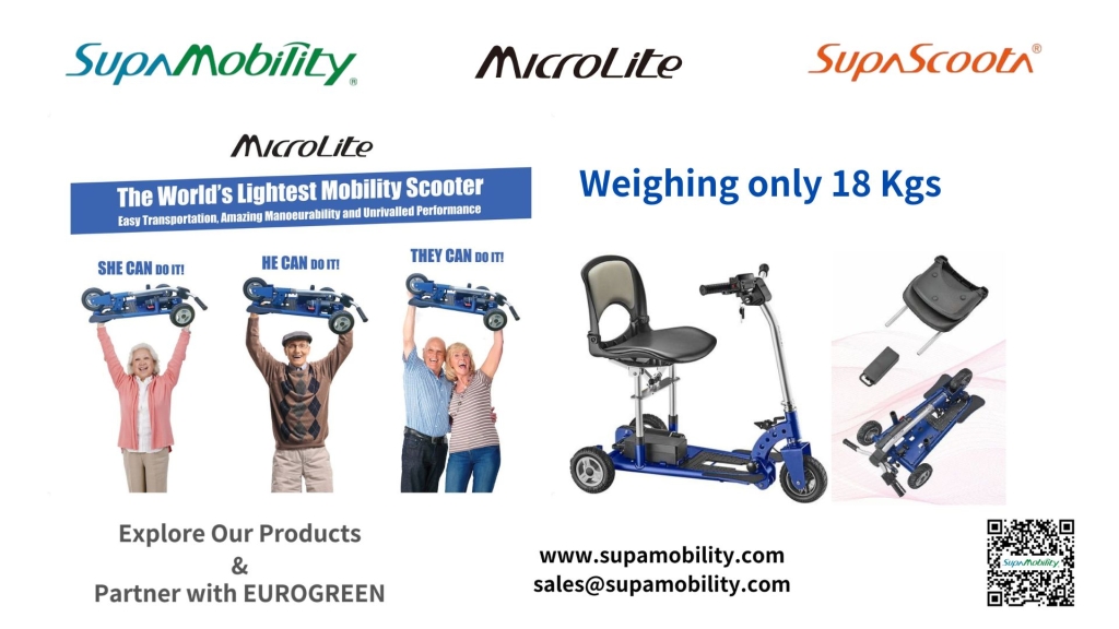 SupaScoota MicroLite The worlds lightest mobility scooter